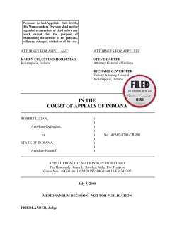 Robert Legan v. State of Indiana