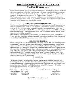 Part II - Adelaide Rock `n` Roll Club