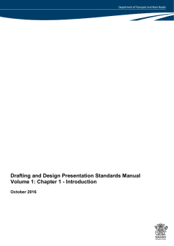 Chapter 1 - Introduction - Department of Transport and Main Roads