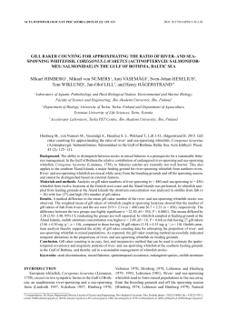 Mikael HIMBERG1, Mikael von NUMERS1, Anti VASEM&Auml;GI2, Sven