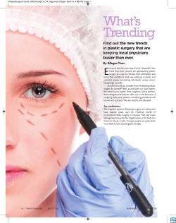 ArtofLivingWell_August2014 - Cornerstone Plastic Surgery