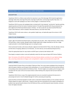 topoextract 2013.0 topological curve extraction