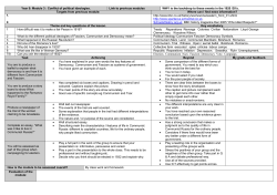 Module - Chadwell Heath Academy