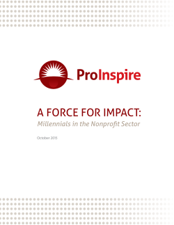 a force for impact - Philanthropy New York