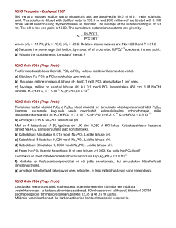 IChO Veszpr&eacute;m - Budapest 1987 500 mg of a