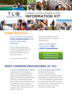 START WITH TLC - TLC Laser Eye Centers