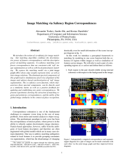 Image Matching via Saliency Region