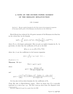 JB Conrey - at www.arxiv.org.