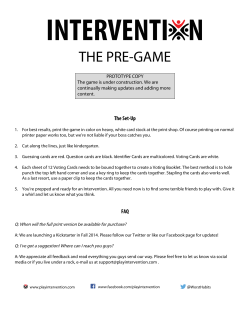 interventi n - Intervention