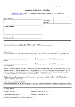 Application for Developing School Post