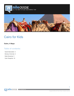 Cairo for Kids
