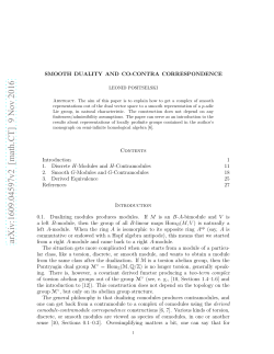 Smooth duality and co-contra correspondence