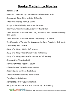 Books Made into Movies