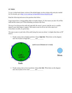 Tides Notes