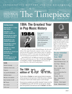 1984: The Greatest Year in Pop Music History