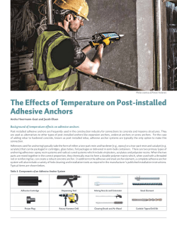 The Effects of Temperature on Post