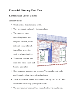 Financial Literacy Part 2