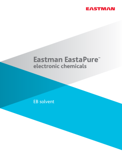 SOL-ELEC-022 EASTMAN EASTAPURE Electronic Chemicals