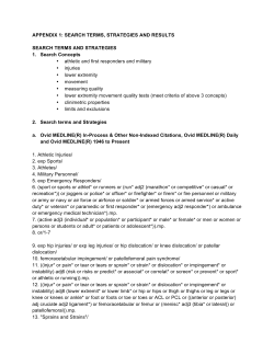 Appendix 1 Search Terms