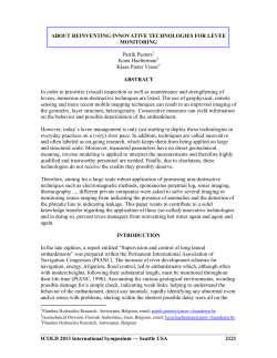 ICOLD 2013 International Symposium