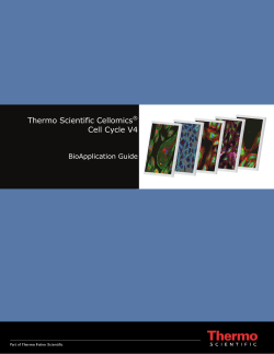 Thermo Scientific Cellomics&reg; Cell Cycle V4