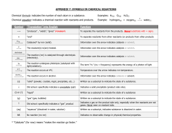Appendix-07-Symbols for Chemical Reactions