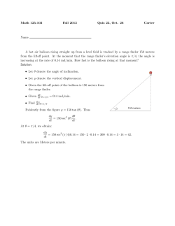 23rd quiz and solution - University of South Alabama
