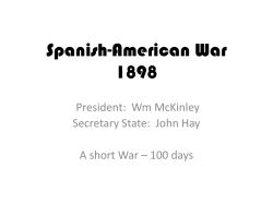Spanish-American War 1898