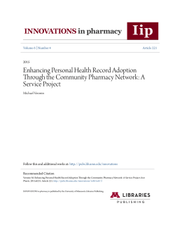 Enhancing Personal Health Record Adoption Through the