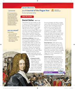 from A Journal of the Plague Year