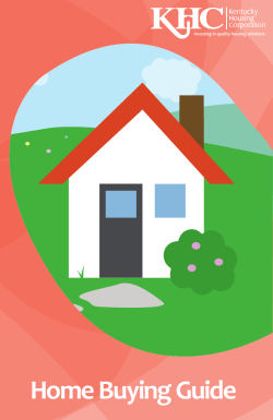 Home Buying Guide - Kentucky Housing Corporation