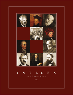 Lower Res - InteLex Past Masters