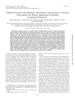 Cellular Processes and Pathways That Protect