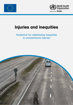 Injuries and inequities - European Commission