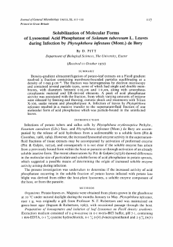 Solubilization of Molecular Forms of Lysosomal Acid