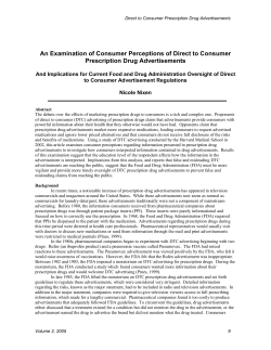 An Examination of Consumer Perceptions of Direct to