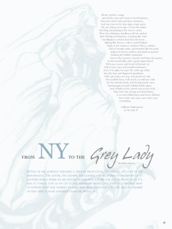 Read the Article - Gray Lady Entertainment
