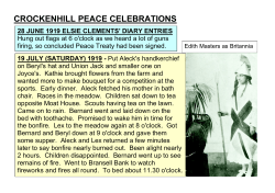 43. Crockenhill Peace Celebrations