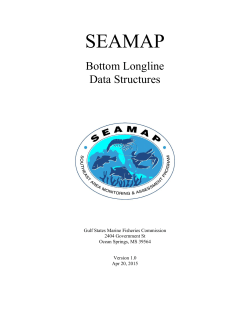 seamap - Gulf States Marine Fisheries Commission SEAMAP online