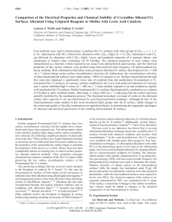 Comparison of the Electrical Properties and Chemical Stability of