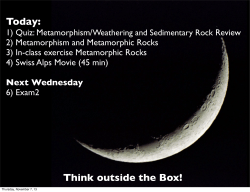 Metamorphic Rock -