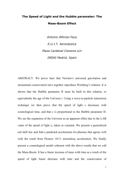 ABSTRACT. We prove here that Newton`s universal gravitation and