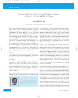 Bench to Bedside for Curcuma longa L in Cystic Fibrosis