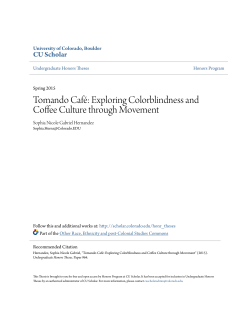 Exploring Colorblindness and Coffee Culture