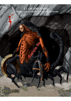 The Scorpionfolk of the True World Underdark