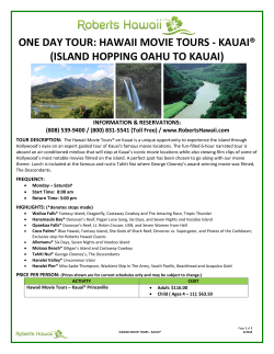 ONE DAY TOUR: HAWAII MOVIE TOURS