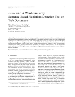 SimPaD: A Word-Similarity Sentence-Based