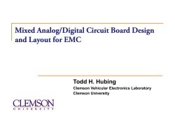 Mixed-Signal Circuit Board Design