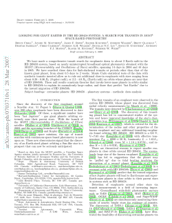 LOOKING FOR GIANT EARTHS IN THE HD 209458 SYSTEM: A