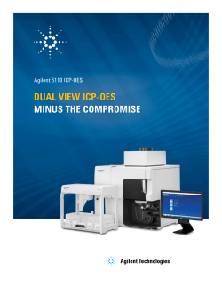 dual view icp-oes minus the compromise